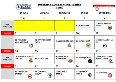 OCTUBRE 2024 MATINS